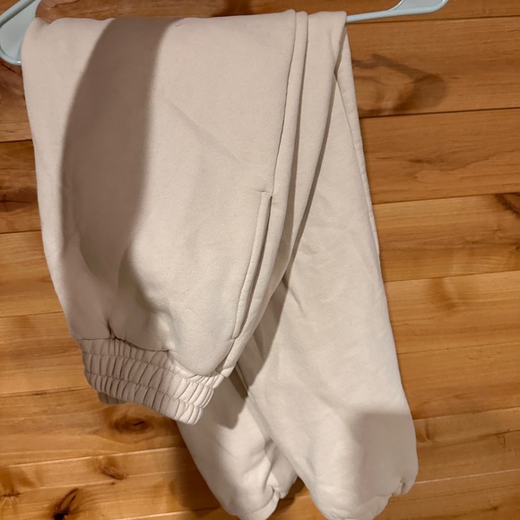 Comfrt Signature Fit Weighted Sweatpants, Bone xs - Picture 3 of 5